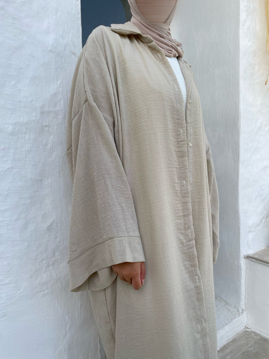 Maxi chemise en lin